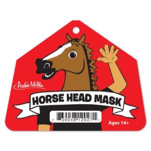 Festival Gadgets Pferde Maske Pferdemaske Verpackung vorn