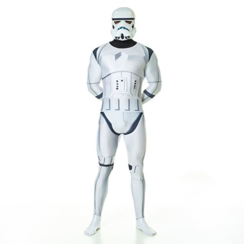 Star Wars Stormtrooper Kostüm für Festivals Ansicht vorn