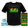 10-Kanal LED Equalizer T-Shirt Gadget für Festivals