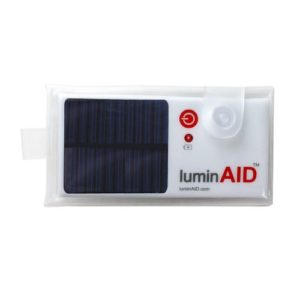 LuminAID Solarbetriebene aufblasbare Lampe