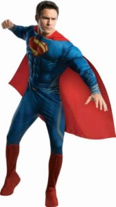 Superman Kostüm komplett mit Zubehör