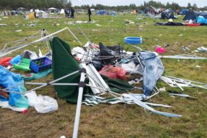 Highfield Festival Müll