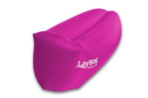 Festival Gadgets Sitzsack LayBag ChillBag Lamzac in Farbe pink