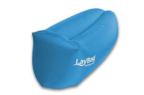 Festival Gadgets Sitzsack LayBag ChillBag Lamzac in Farbe blau